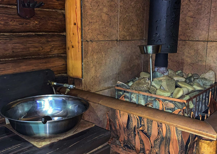 Баня на дровах