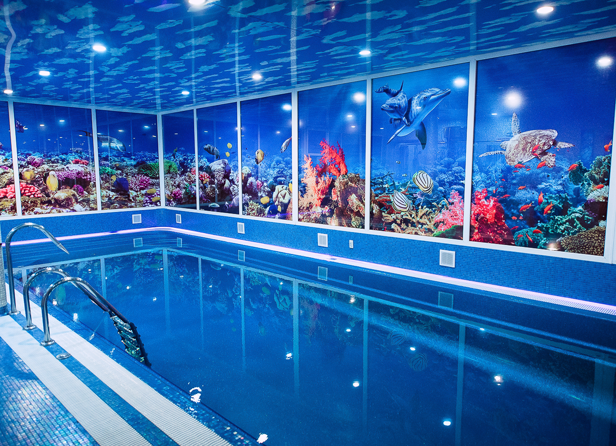 Теплый бассейн